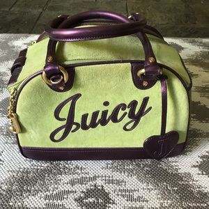 Authentic Juicy Couture Dog Carrier